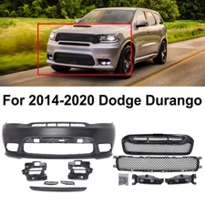 Front Bumper Cover w/ Fog Lamps For Dodge Durango SRT 2016-2020 Primed