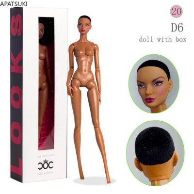 Tan Skin 1/6 BJD Puppe Cool Girl 12“ Full Doll Figur Joint Body Kinderspielzeug - Bild 1 von 4