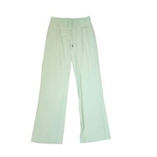 Vintage Y2K BCBG Max Azria Rhinestone Yoga Pants Womens Size XL Mint Green