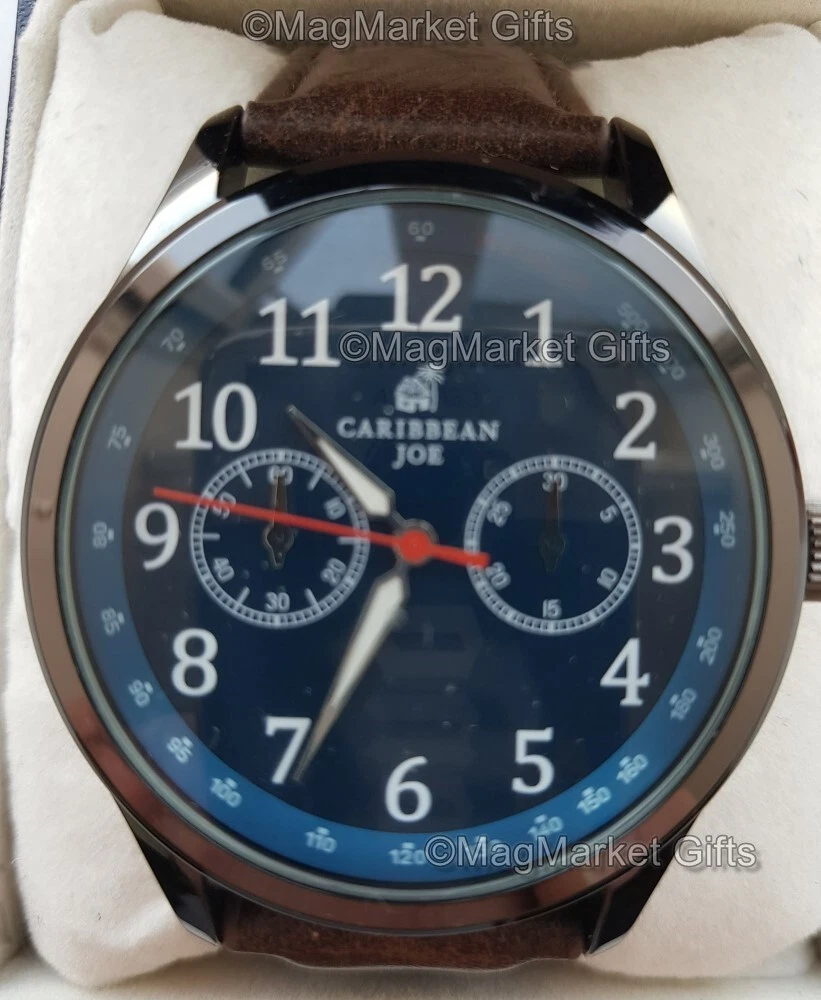 Caribbean joe shop men's watch