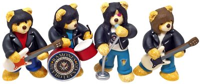 Toxic Teddies The Ramones Hey Ho, Lets Go! Figurine Set [Loose]