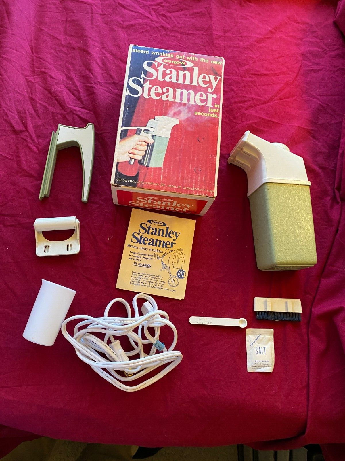 Vintage Stanley Steamer by Osrow,  1971 Glen Cove, NY, USA, New in Box- Original
