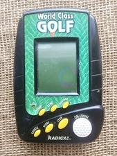 Radica World Class Golf Hand Held Game Working