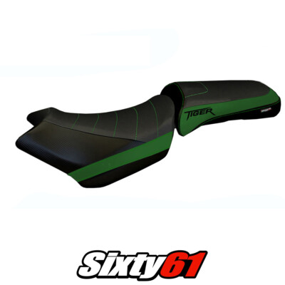Triumph Tiger 1200 2011-2018 2019 2020 2021 Seat Cover Tappezzeria Comfort Green