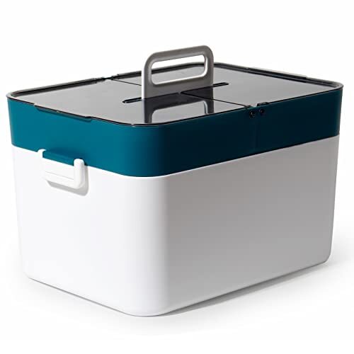 Theo&Cleo - Contenitore per medicinali, grande, kit di pronto (B9I)