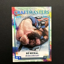 2024 Topps UFC Knockout Craftmasters Platinum Bo Nickal 1/1! Ebay 1/1 MMA 🔥