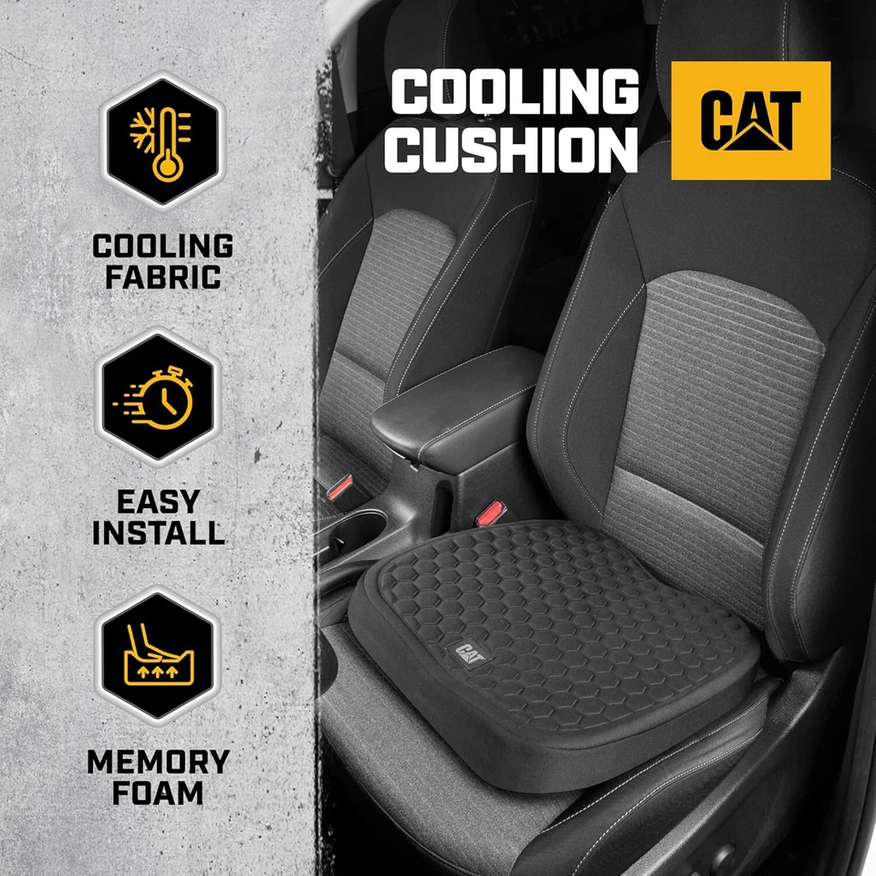 Cojín de espuma viscoelástica para silla de oficina asiento de coche respaldo coxis alivio del dolor para Hyundai  Foto 3 de 4