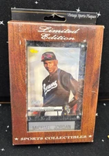 VTG Limited Edition Michael Jordan "Baseball Barons" Plaque 6"x4"