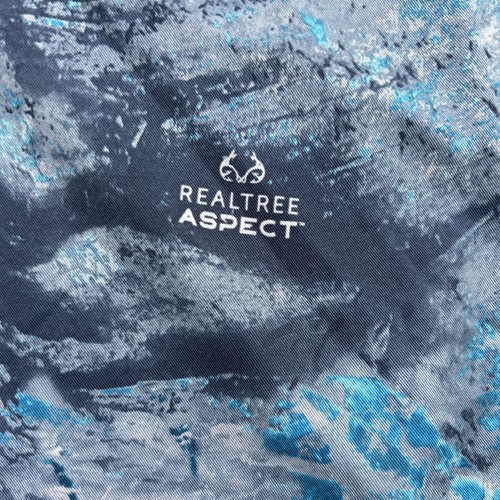 Realtree Fishing Aspect Shirt Mens 2XL Blue Camo Long Sleeve Lightweight - Picture 5 of 10