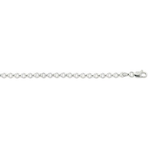Sterling Silver Belcher Chain Necklace 