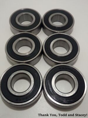 #ad Spindle Rebuild Bearings For Cub Cadet MTD Troy Bilt White 918 04608A 6 PACK $23.95