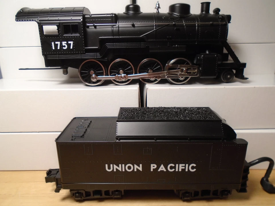 MTH UNION PACIFIC 2-8-0 STEAM LOCO #1757 + TENDER PS2 WITH BCR INSTALLED - Image 2 of 4
