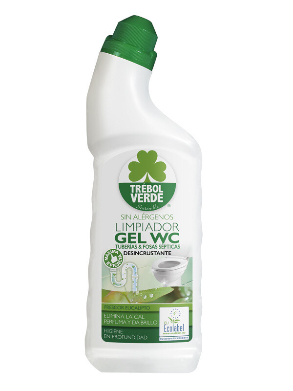 Trébol Verde Gel Wc Eucalipto Ecologico 750ml