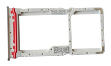 OEM MOTOROLA MOTO G73 5G XT2237-2 REPLACEMENT SILVER DUAL SIM MICRO SD CARD TRAY