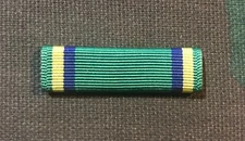US ARMY SPANISH WAR SERVICE MEDAL RIBBON BAR; FIRST DESIGN 1898-1899