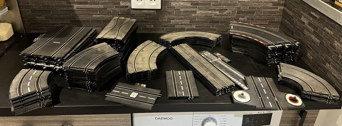 Lot De 8 Porte-tresses Jouef Pour Circuit électrique De Train - Occasion
