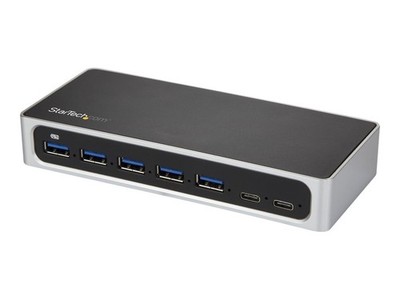 StarTech.com Hub USB C 7 Port C to A & C 3.0 5x USB-A and 2x USB-C Charging