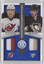 2013-14 Totally Certified Blue Prime 1/50 Beau Bennett Stefan Matteau #CC-MB g2u