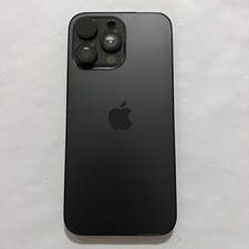 Original Back Glass Housing Cover Frame Replacement For iPhone 14 Pro Max Black