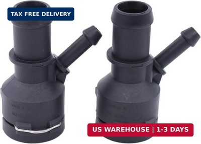 A-Premium Engine Coolant Hose Connector Compatible With Volkswagen Jetta 1999-2005, Passat, Golf, Beetle, Audi A4 A5 TT & More