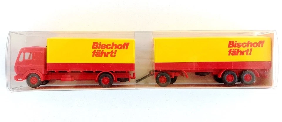 Wiking 1:87 #24 455 Mercedes Benz 1632 LKW "Bischoff fährt" - Immagine 2 di 2
