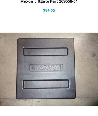 NEW MAXON Liftgate Battery Box Door Lid 269558-01