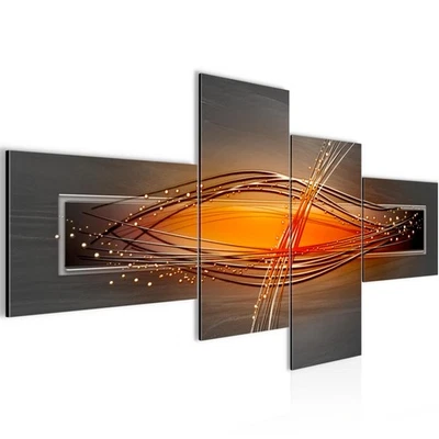 Wandbilder Abstrakt Modern Wohnzimmer Schlafzimmer Bild Deko 150 x 70 cm - Bild 1 von 4