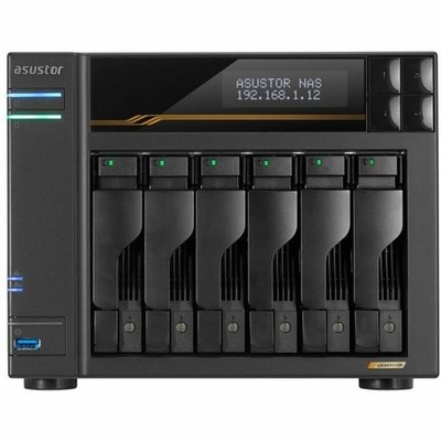 Asustor Lockerstor 6 Gen3 AS6806T 6 Bay Diskless Network Attached Storage
