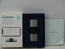 KardiaMobile 6L Personal EKG ECG Device and Heart Monitor 6 Lead EKG Tested