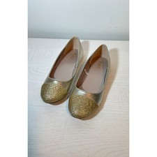 The Children's Place Gold Ballet Flats sz 4