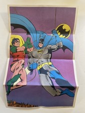 1979 Batman & Robin Post Cereal DC Comics Poster! Vintage Giveaway