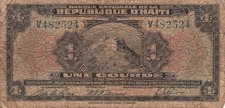 Haiti 1 Gourde 1919