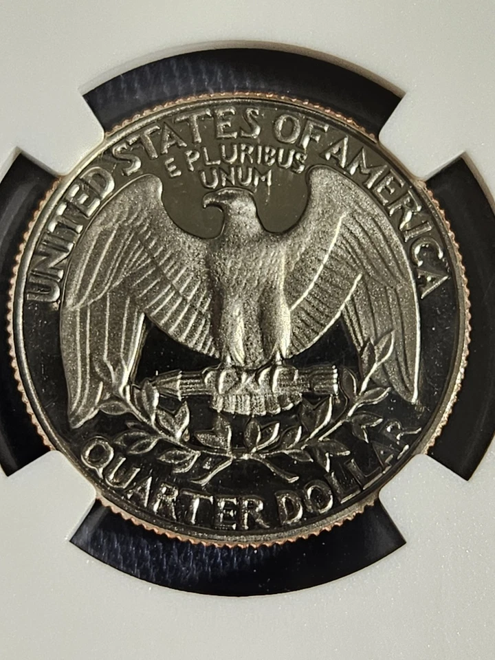 1981 S Type 1 25C PF 69 Ultra Cameo Quarter - Image 3 of 4