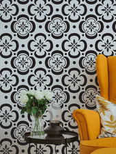 Floral Mandala Stencil - Art and Wall Stencils