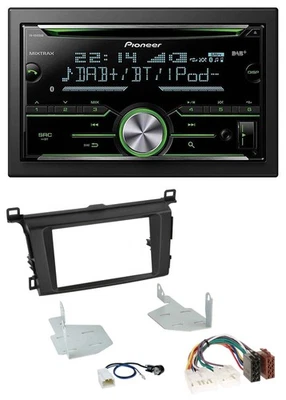 Pioneer Bluetooth MP3 DAB 2DIN USB CD Autoradio für Toyota RAV 4 (ab 2013) - Bild 1 von 4