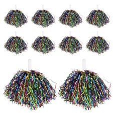 10 Pcs Pom Poms for Cheerleading Sport Pompoms Accessories Cheerleader Prop