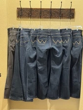 Wrangler Q Baby jeans No Gap Waist, sold separately! Pick from 4 blue .