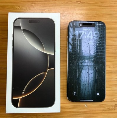Apple iPhone 16 Pro Max 256GB Natural Titanium Unlocked Excellent Condition