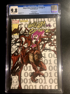 King in Black: Gwenom vs Carnage 1 Srisuwan variant CGC 9.8 NM+