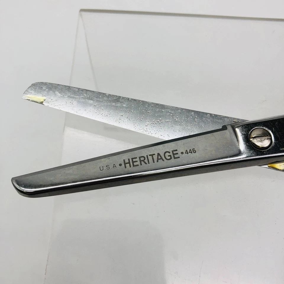 Klein Tools 446HC Scissors Safety Scissors Cutting 6-Inch Made in USA Heritage - Image 2 of 4