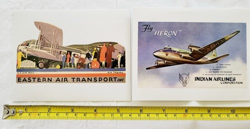 Lot of 20 Vintage Airlines Travel Suitcase Stickers Labels - Picture 11 of 11