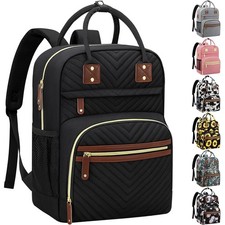 Tenot Diaper Bag Backpack for Women Large Capacity with Insulated Pockets Mul...