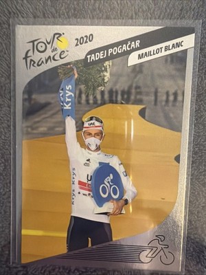 Tadej Pogacar RC  2020 Panini TOUR DE FRANCE 4 TIME WINNER M3 DKL Quality