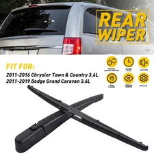 Rear Wiper Arm & Blade For 2011-19 Dodge Grand Caravan Chrysler Town & Country