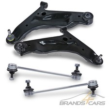 ATEC 2x QUERLENKER MIT TRAGGELENKE +KOPPELSTANGEN VORNE FÜR HYUNDAI I10 PA