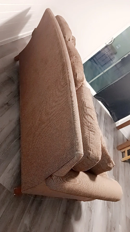 Sofá usado personalizado feito à mão Ethan Allen - Imagem 2 de 4