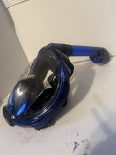 Greatever G2 Full Face Snorkel Mask with Latest Dry Top System - Dark Blue