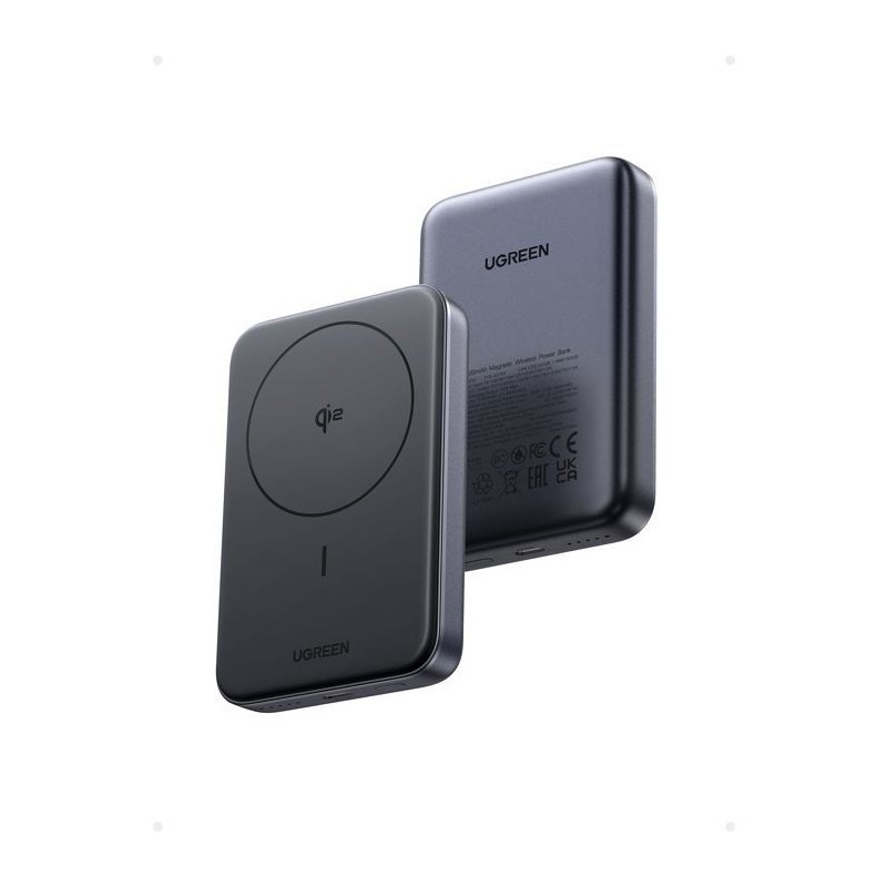 Batterie externe Qi UGREEN 10000 mAh, l'alliance de l'élégance noire et du 30W