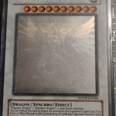 Konami Yu-Gi-Oh! Majestic Star Dragon SOVR-EN040 Holo Synchro/Effect EN