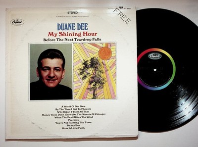 Duane Dee - My Shining Hour LP Record 1968 Capitol Country Stereo 33RPM